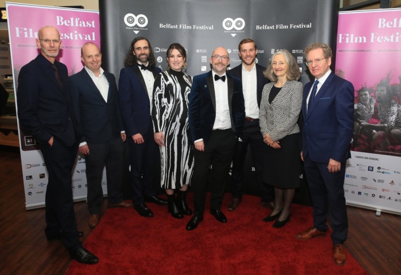 Doineann’ the Irish for ‘stormy weather’, stars Belfast-born actress Bríd Brennan and ‘Love/Hate’ actor Peter Coonan. The cast, along with director Damian McCann and writer Aislinn Clarke attended the Gala Premiere.