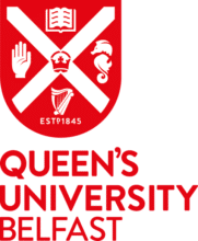 QueenÔÇÖs Red Logo Stacked